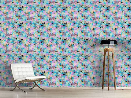 Wall Mural Pattern Wallpaper In The Hippies Shadow