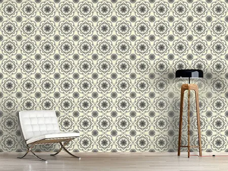 Wall Mural Pattern Wallpaper Circle Tendrillars