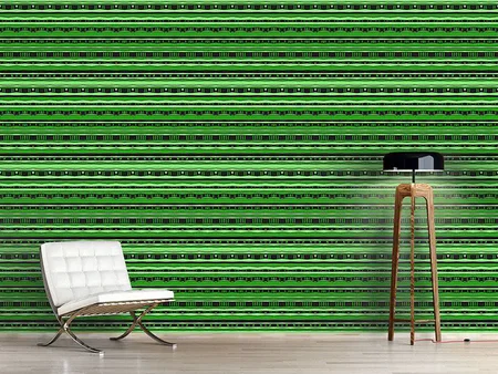 Wall Mural Pattern Wallpaper Connected Stripes