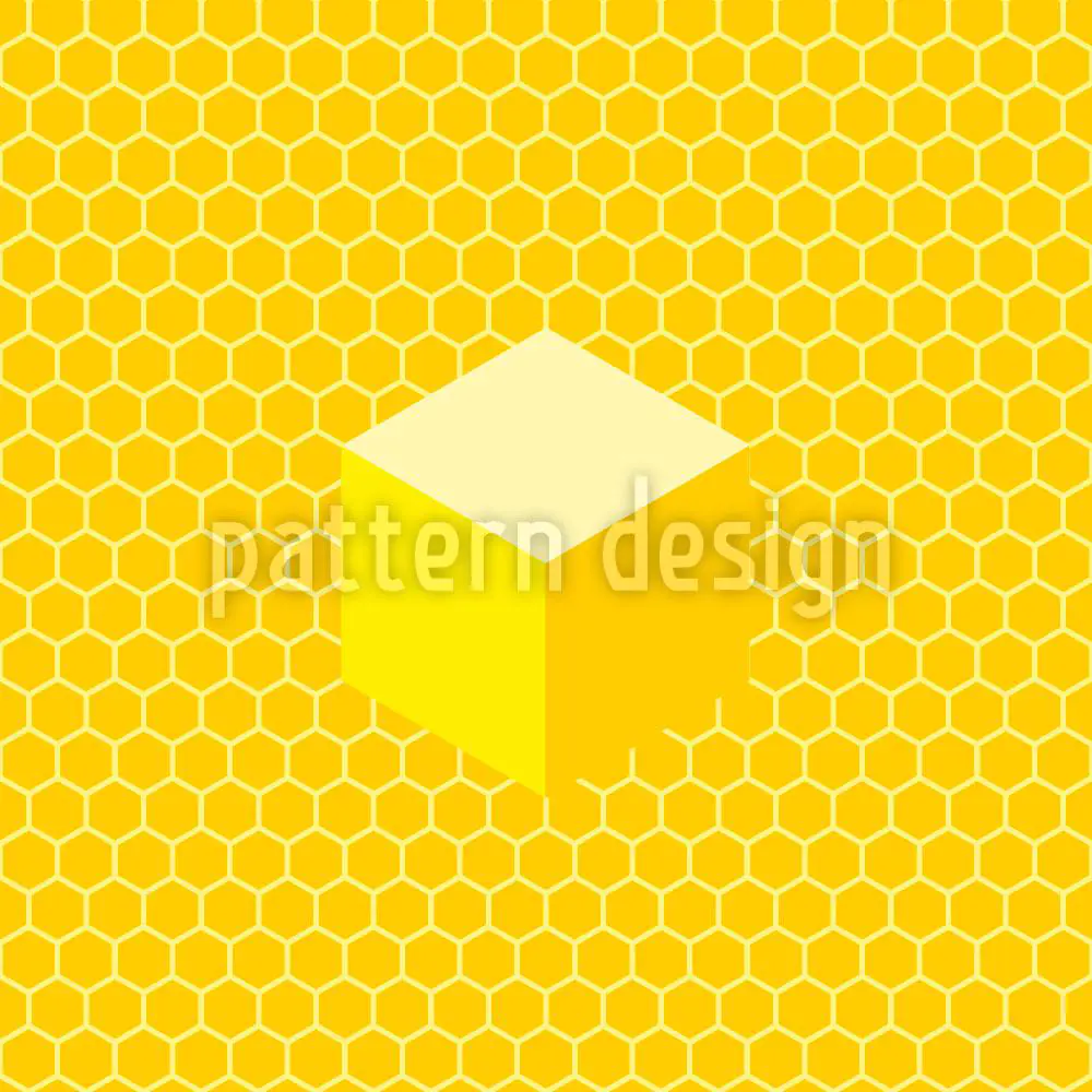 Papier peint design Honeycomb