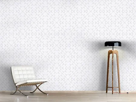 Wall Mural Pattern Wallpaper To Yarn Fine Threads