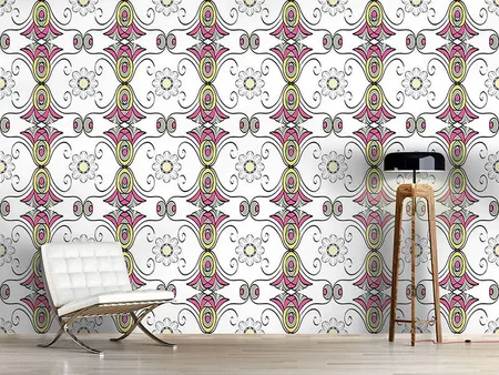 Wall Mural Pattern Wallpaper Bloomer