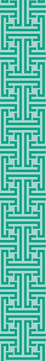 Papier peint design Emerald Labyrinth