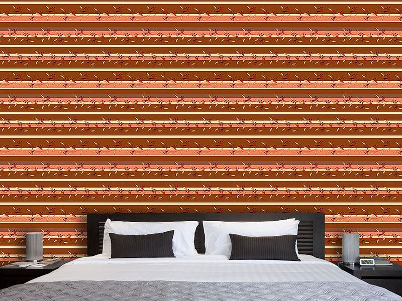 Wall Mural Pattern Wallpaper Autumn Sripes