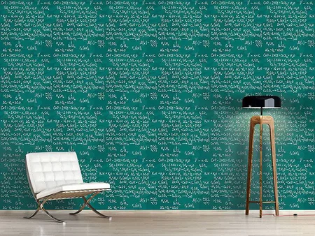 Wall Mural Pattern Wallpaper Chemical Lessons
