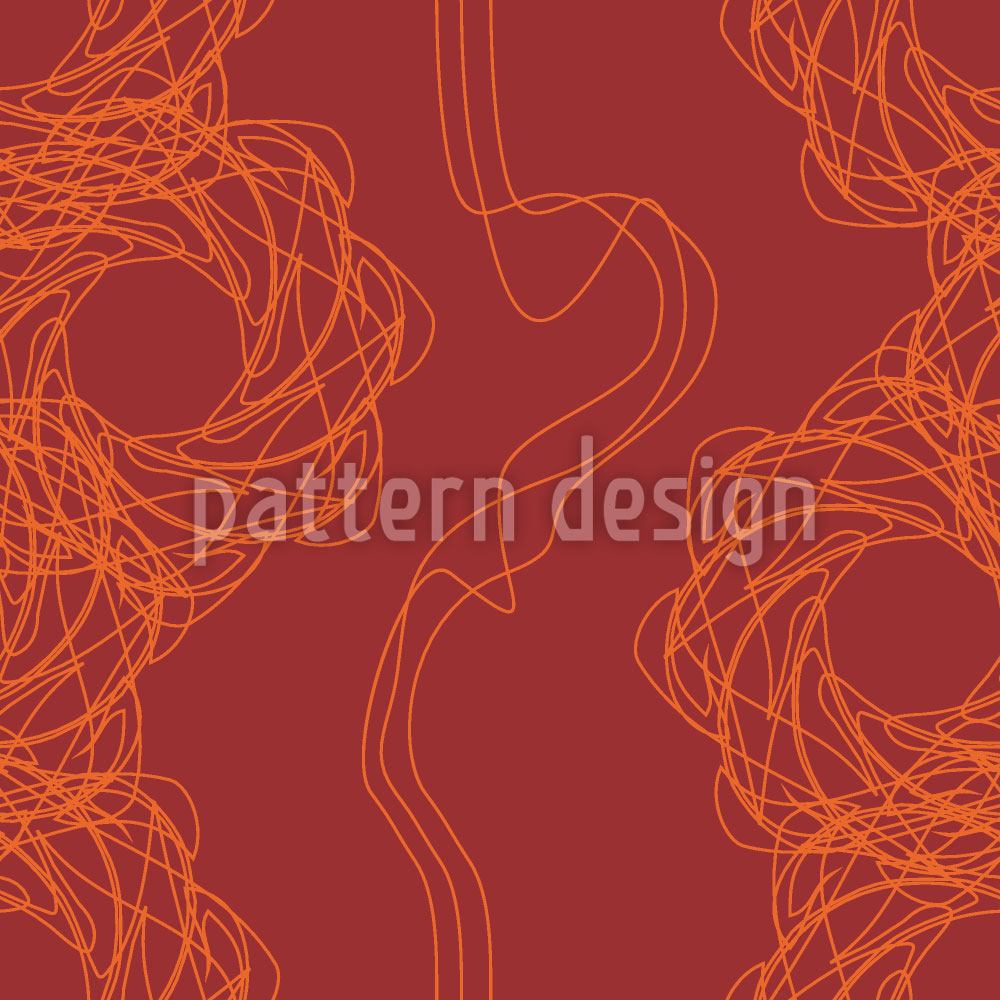 Designmuster Tapete Abstrakte Linien