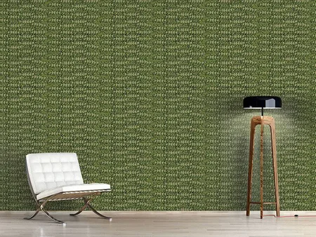 Wall Mural Pattern Wallpaper Reptilio Green