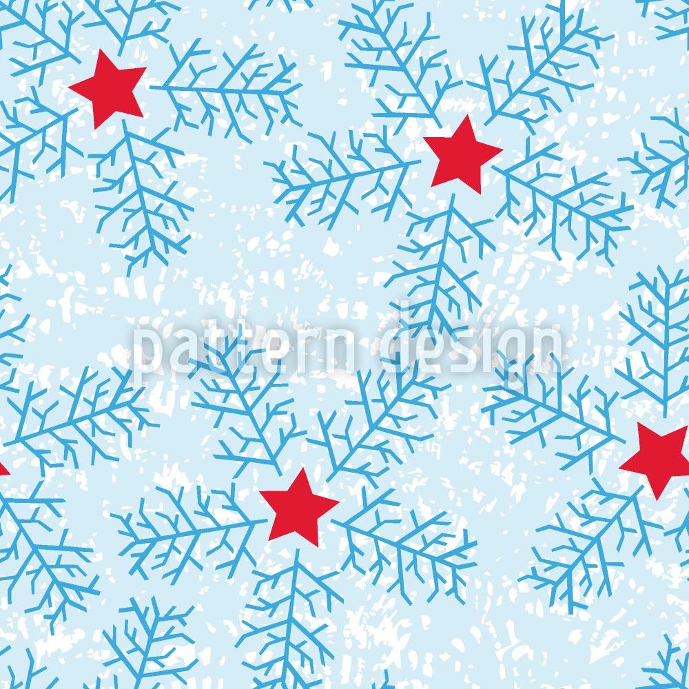 Papier peint design Snowflakes