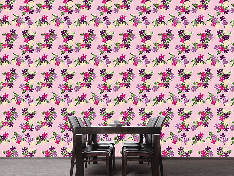 Wall Mural Pattern Wallpaper Barbettes Dream