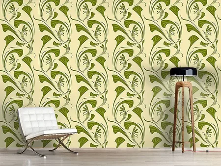 Wall Mural Pattern Wallpaper Vivienne Green