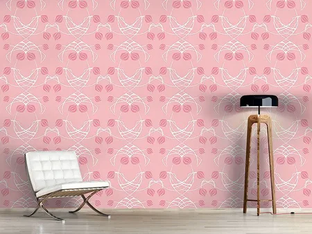 Wall Mural Pattern Wallpaper Arwens Dream Rose