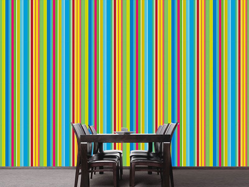 Wall Mural Pattern Wallpaper Fresh Stripes