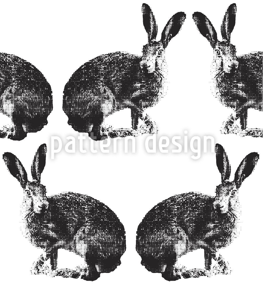 Papier peint design Hare Hunting