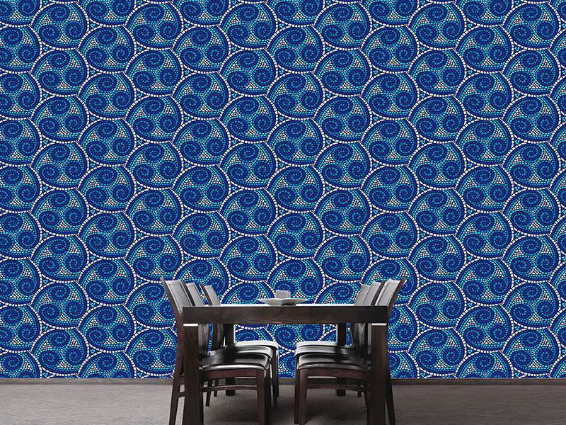Wall Mural Pattern Wallpaper Neptuno