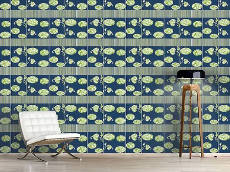 Wall Mural Pattern Wallpaper Paravent Floral