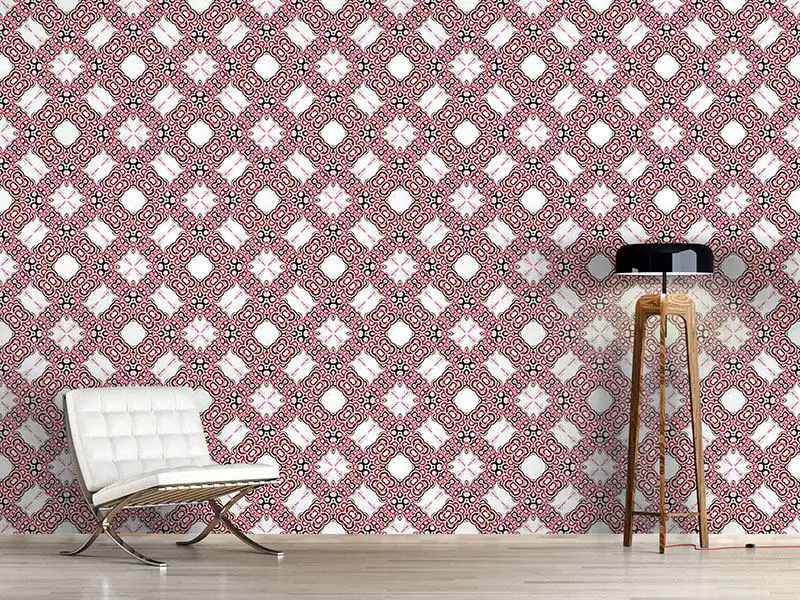 Wall Mural Pattern Wallpaper Ring-a-ring-a-roses