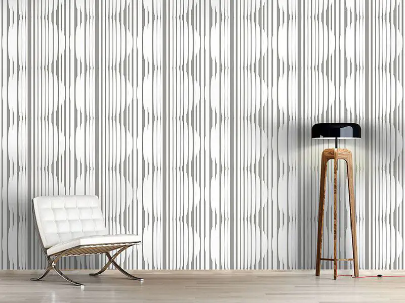 Wall Mural Pattern Wallpaper Dimensionen In Grey