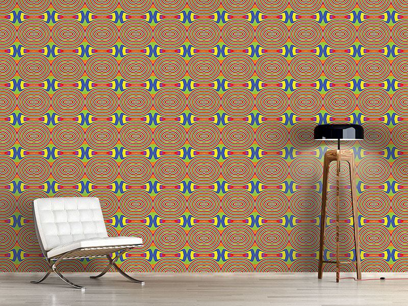 Wall Mural Pattern Wallpaper Rainbow