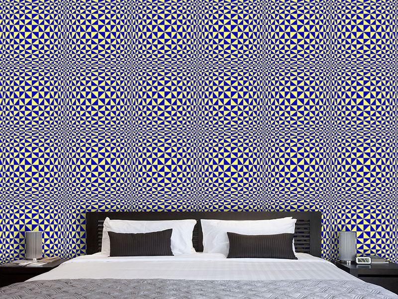 Wall Mural Pattern Wallpaper Triangular Geometric