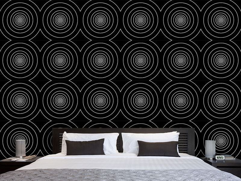 Wall Mural Pattern Wallpaper Tunnel Vision