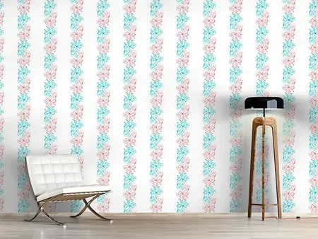 Wall Mural Pattern Wallpaper Early Bloomers