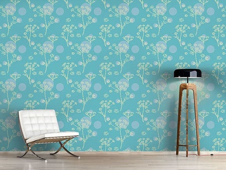 Wall Mural Pattern Wallpaper Flower Umbel