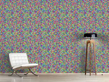 Wall Mural Pattern Wallpaper Groovy Dots