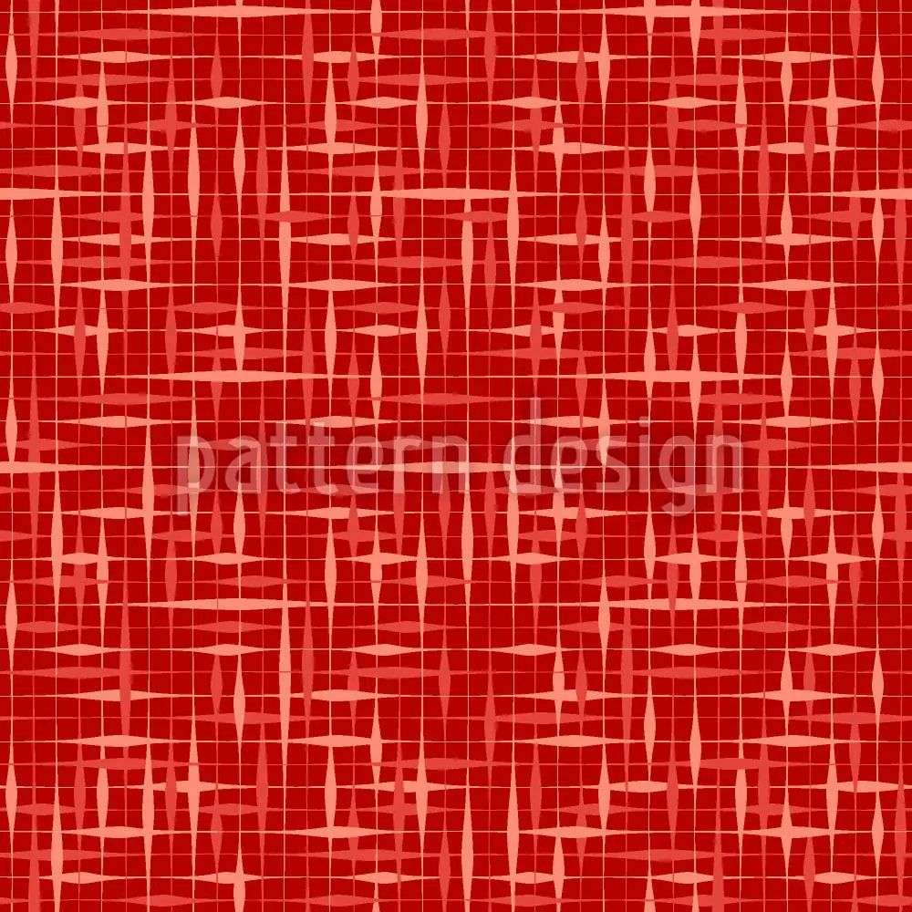 Wall Mural Pattern Wallpaper Textus Red