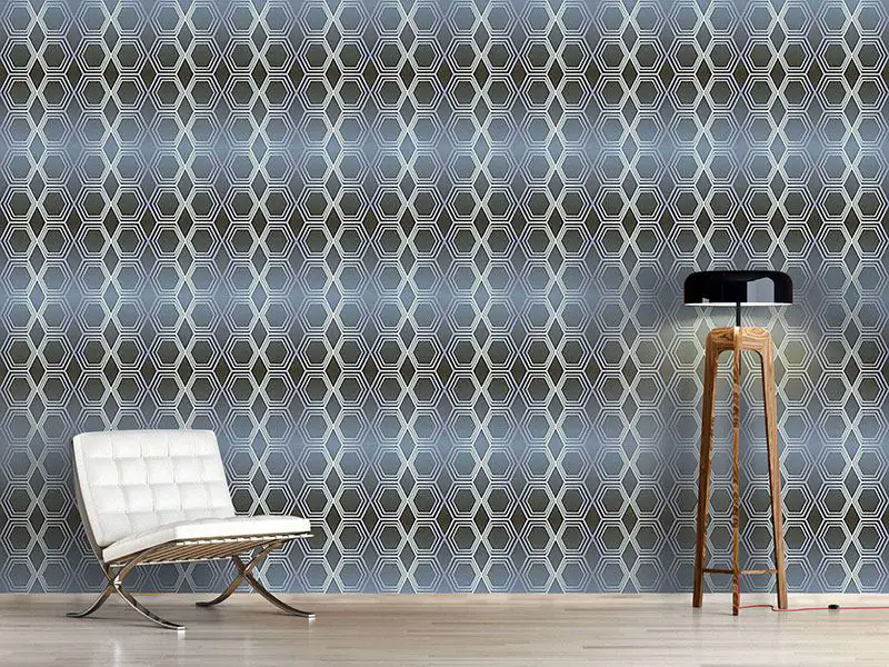 Wall Mural Pattern Wallpaper Hexametal
