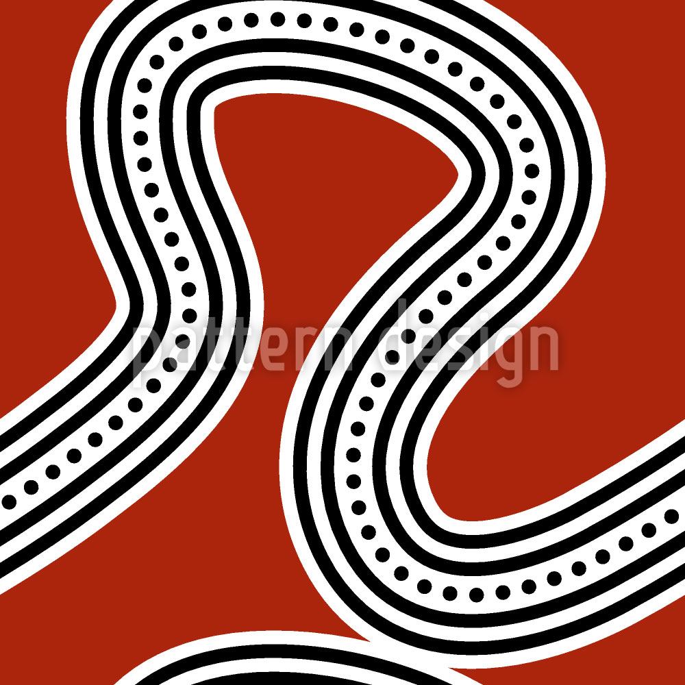 Papier peint design Endless Snakes