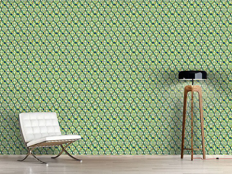 Wall Mural Pattern Wallpaper Triangular