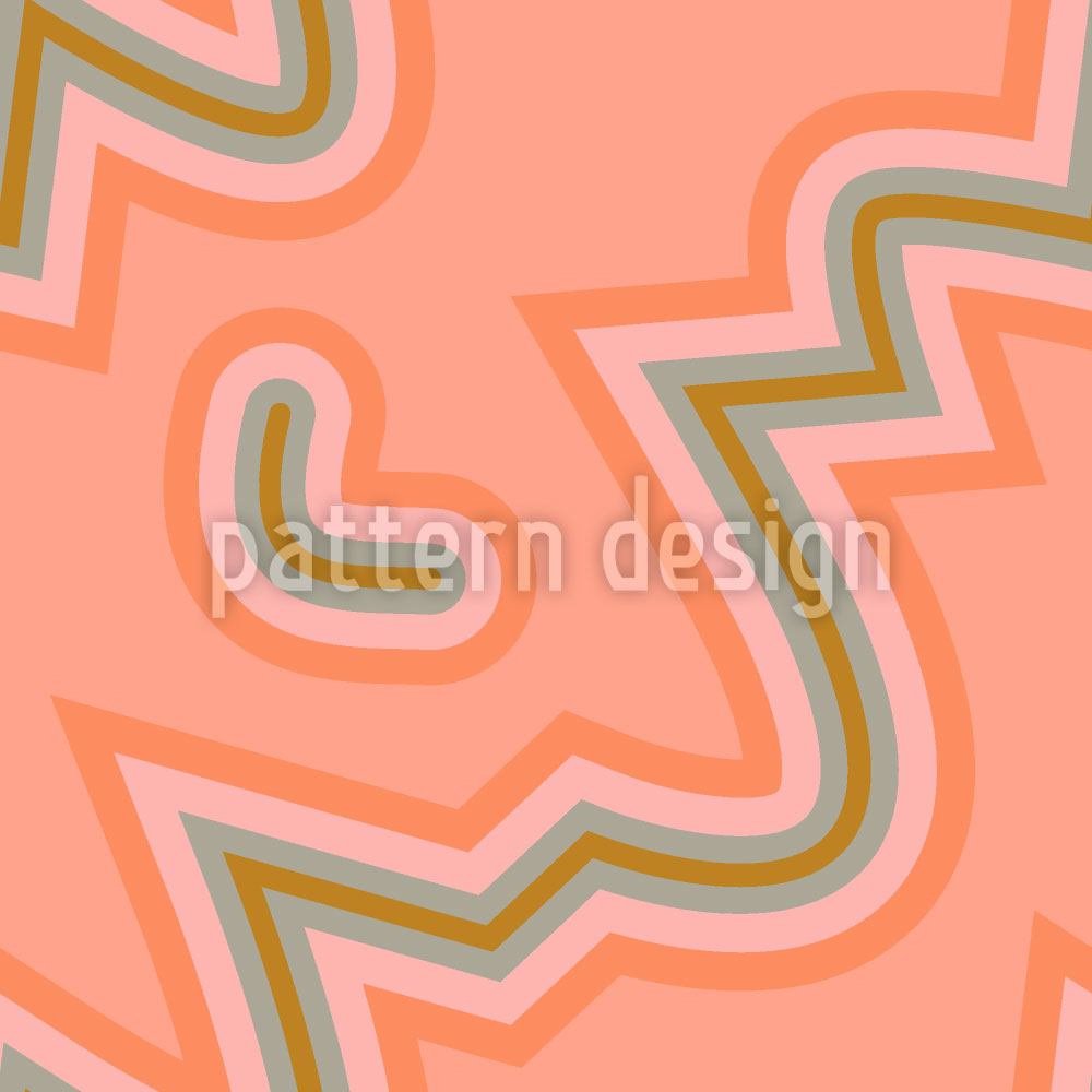 Designmuster Tapete Pastell Pop