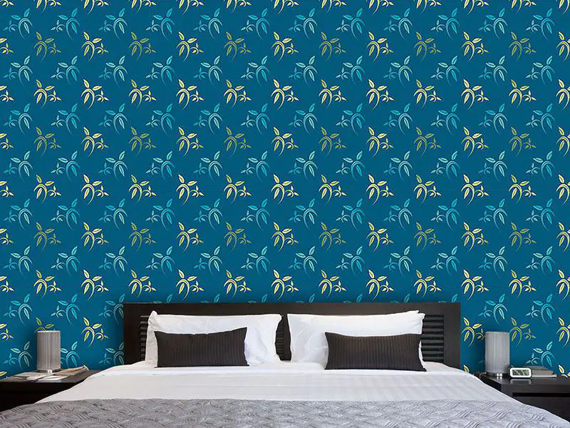 Wall Mural Pattern Wallpaper Cool And Gold