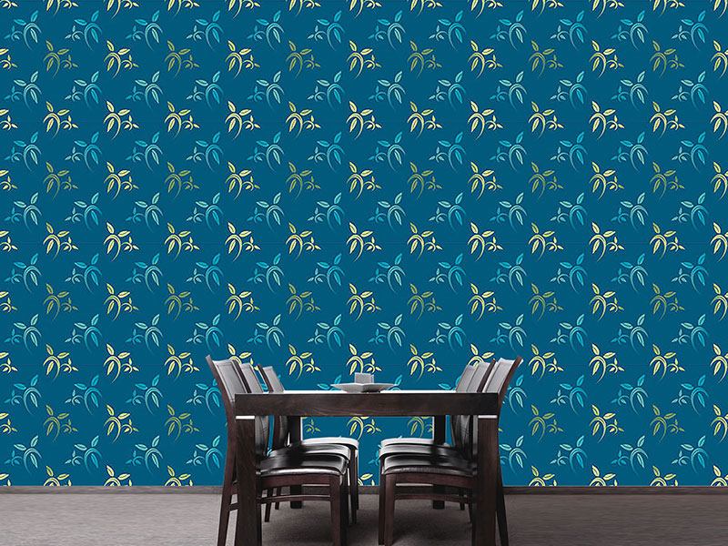 Wall Mural Pattern Wallpaper Cool And Gold