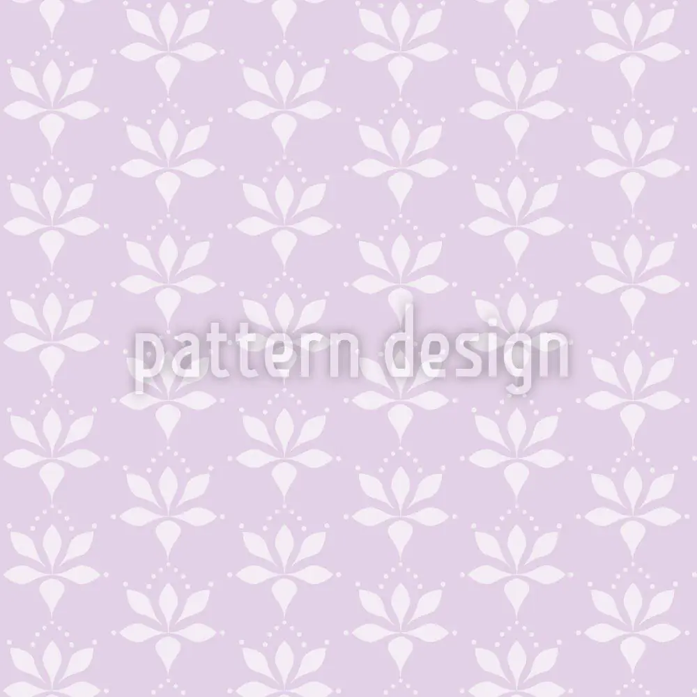 Papier peint design Blossom Drops Lavender