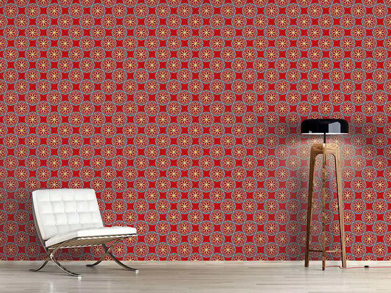 Wall Mural Pattern Wallpaper Geometric Orient