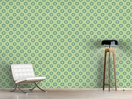 Wall Mural Pattern Wallpaper Flora Verde