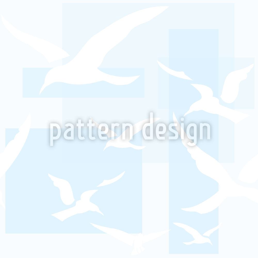 Papier peint design The Seagulls Flight Dream