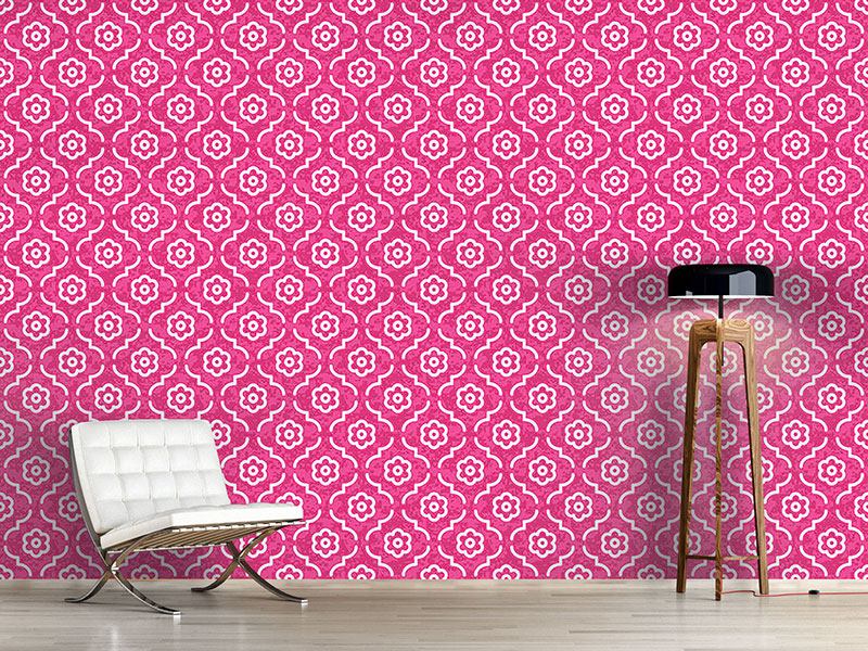 Papier peint design Pink Lady Morocco