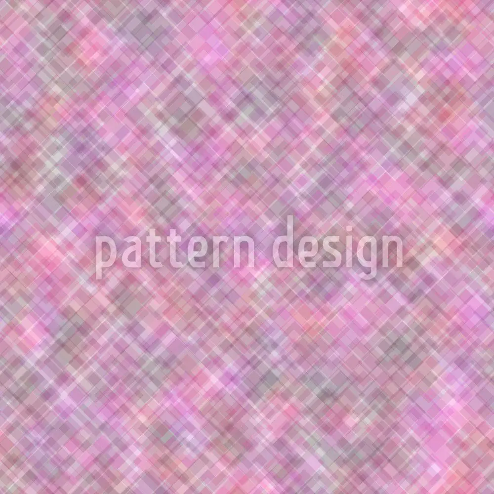Wall Mural Pattern Wallpaper Confusion Of The Pink Squares