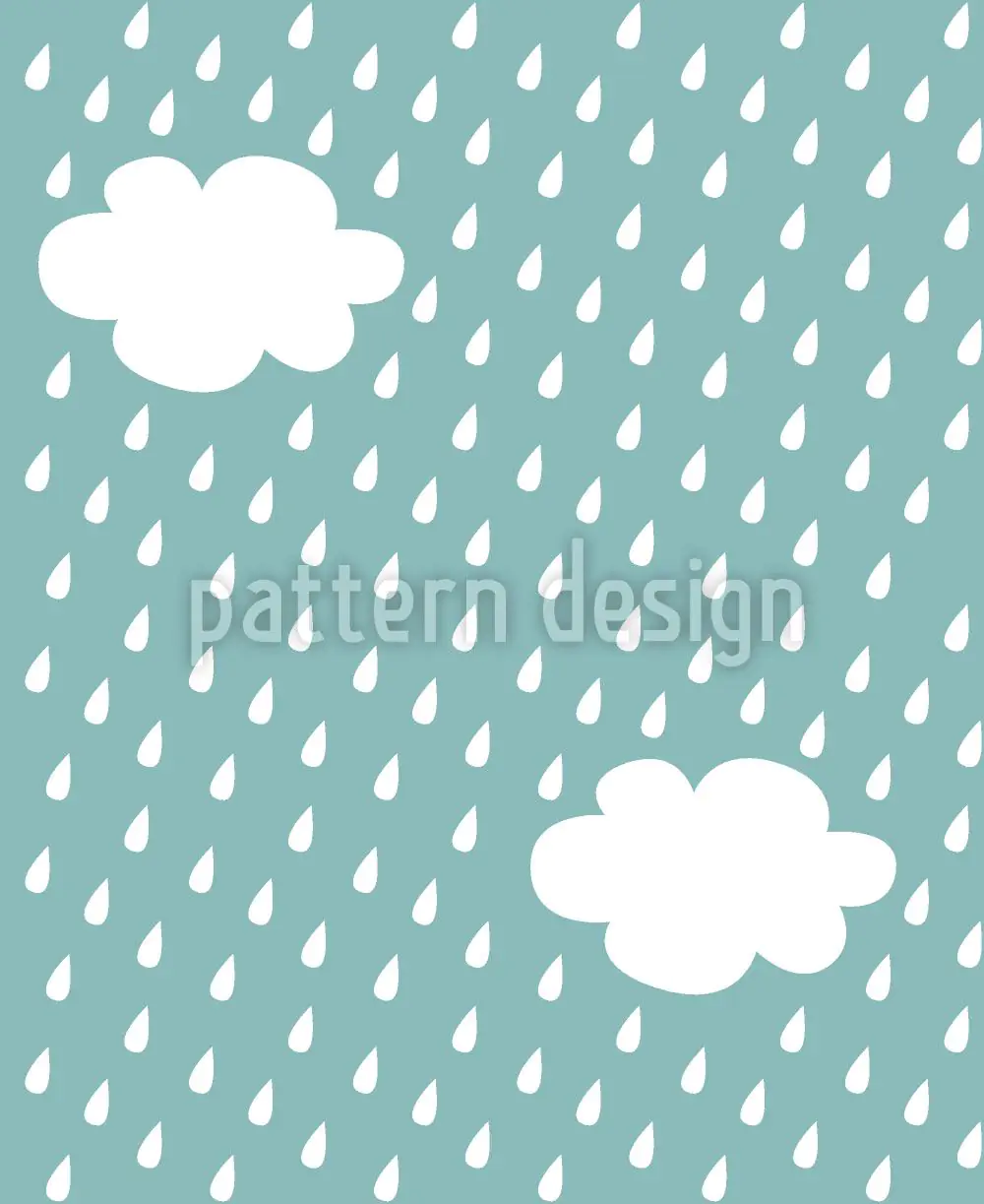 Papier peint design It's Raining