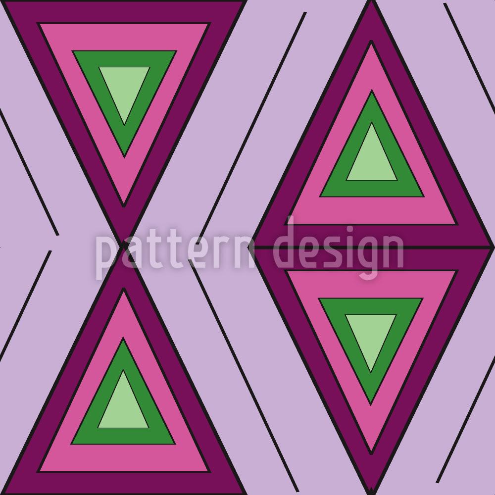 Papier peint design The Colors Of The Triangles