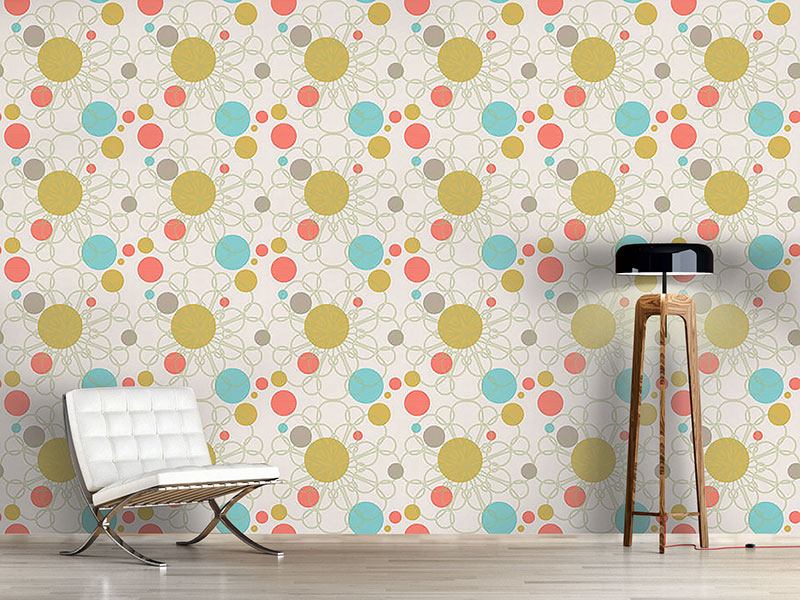 Wall Mural Pattern Wallpaper Confetti Bloom