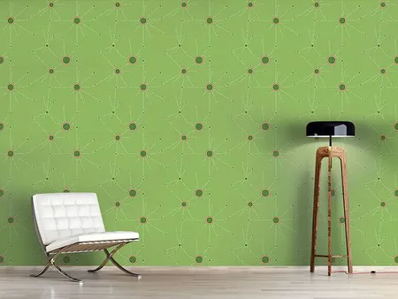 Wall Mural Pattern Wallpaper Koperniko Verde