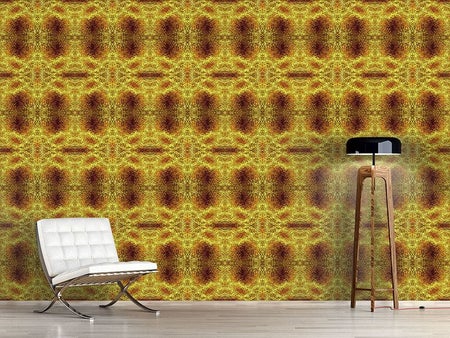 Wall Mural Pattern Wallpaper Desert Gold