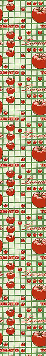 Wall Mural Pattern Wallpaper Tomato