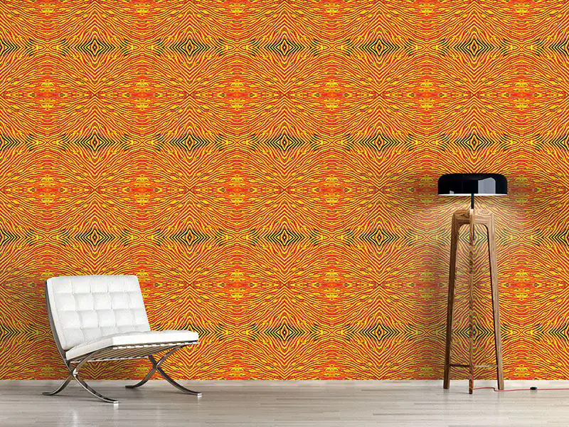 Wall Mural Pattern Wallpaper Fire And Flame