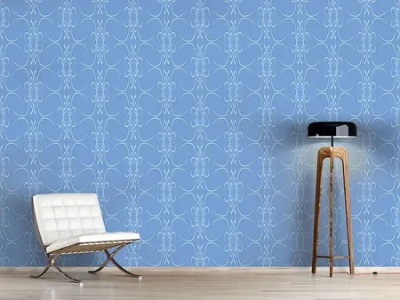 Wall Mural Pattern Wallpaper Traces In The Ice