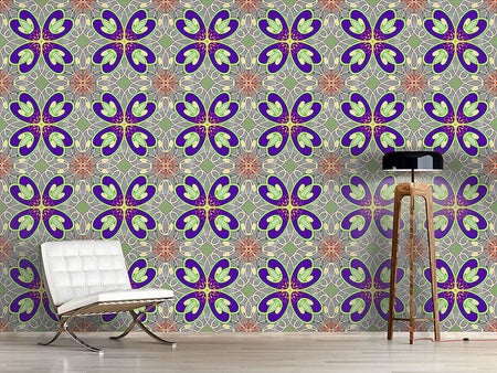Wall Mural Pattern Wallpaper Flora Fantastico