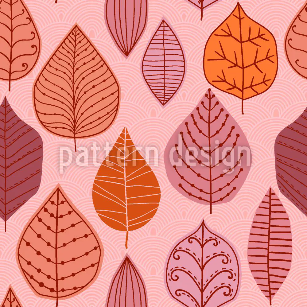Papier peint design Leaf Collection